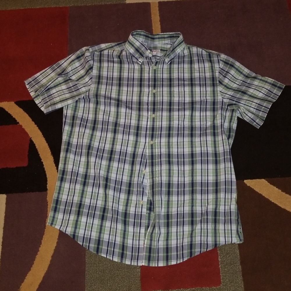 Plad vintage buttonup